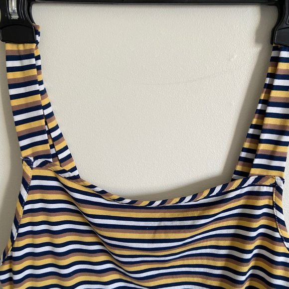 Urban Heritage Large striped thong stretchy soft bodysuit - Picture 5 of 14